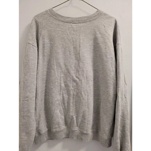 Juniors girls LOONEY TUNES pull over scoop neck large (11-13) gray sweatshirt - Picture 6 of 8